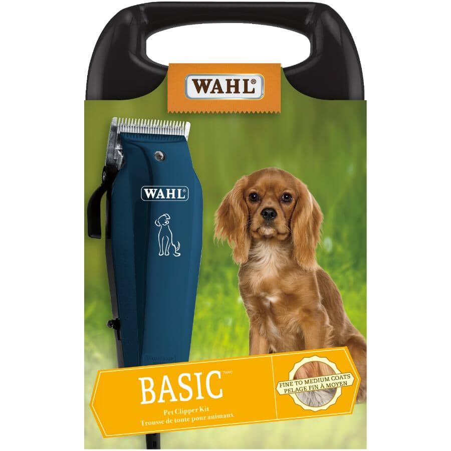 wahl basic pet clipper kit