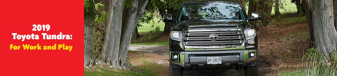 2019 Toyota Tundra: For Work and Play