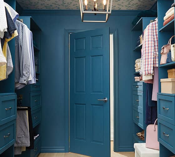 walk in closet