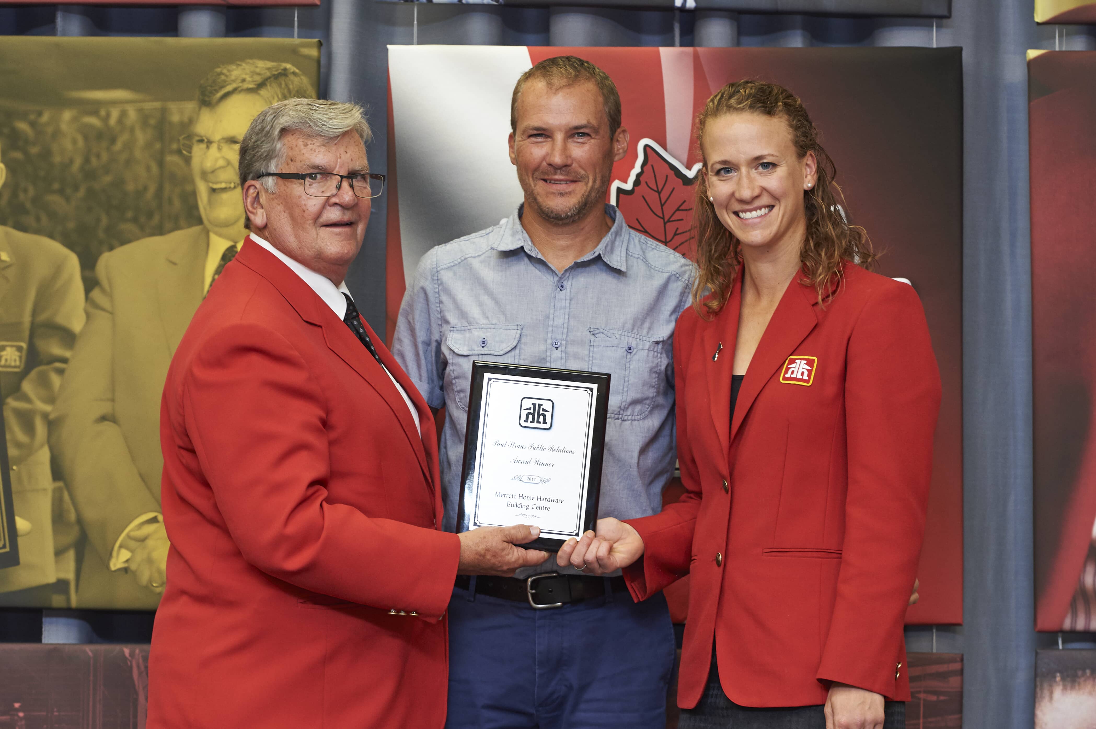 Merrett Home Hardware Building Centre Recipient of Paul Straus Public Relations Award