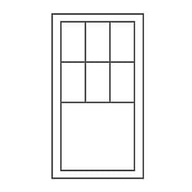 rectangular pattern window