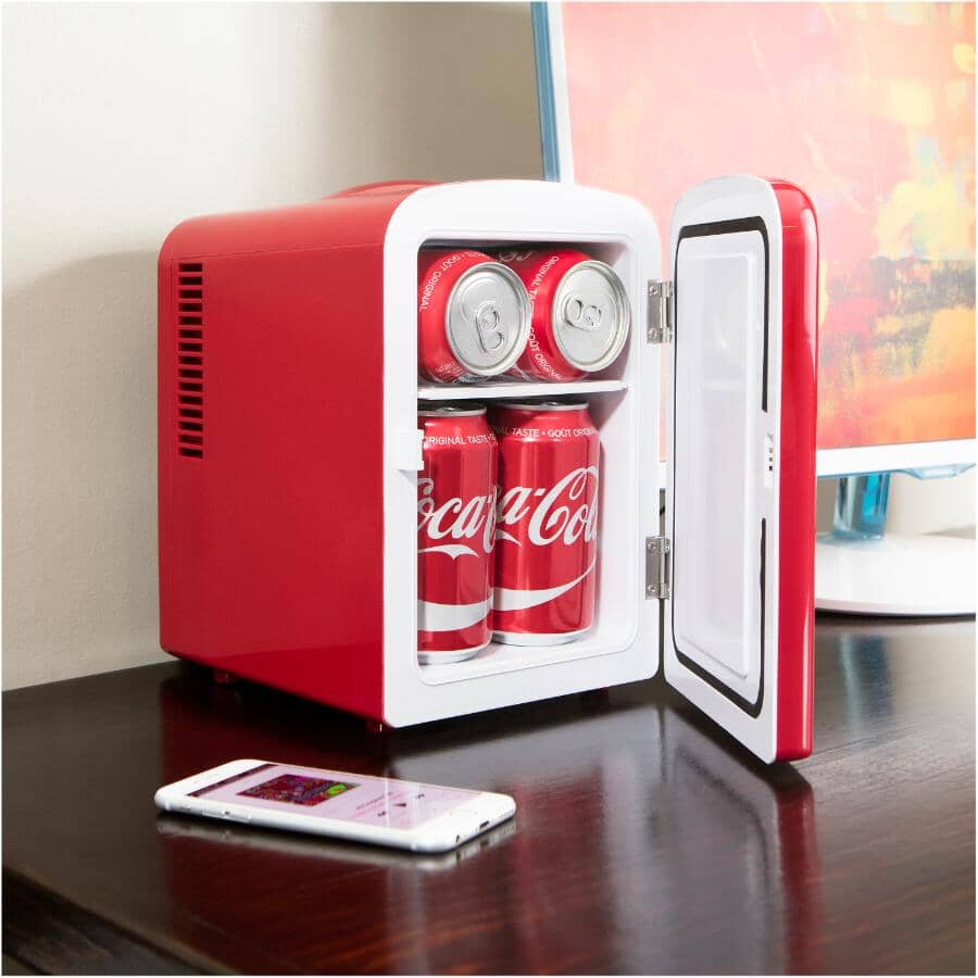 small coca cola fridge
