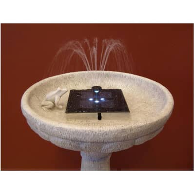 Vectacor 27 Solar Fountain Birdbath Home Hardware