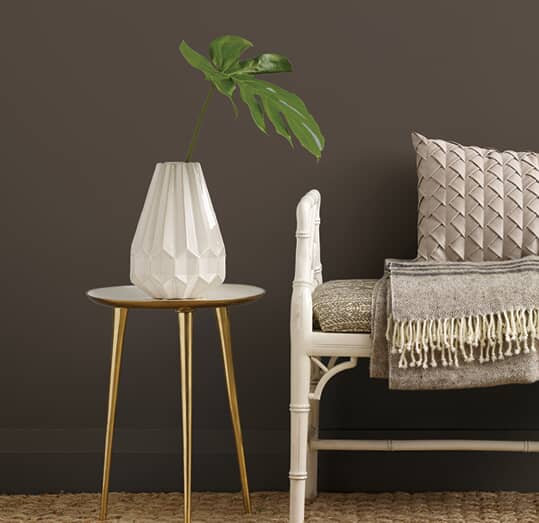 Bench and side table
