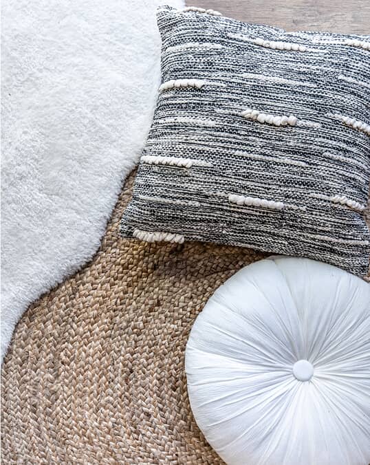 Neutral pillows