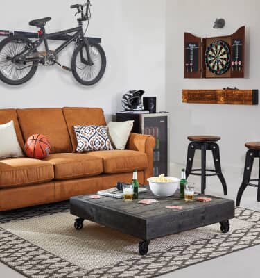 coffee table on casters