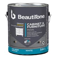 A picture of a can of BeautiTone Cabinet & Furniture with a pearl sheen.