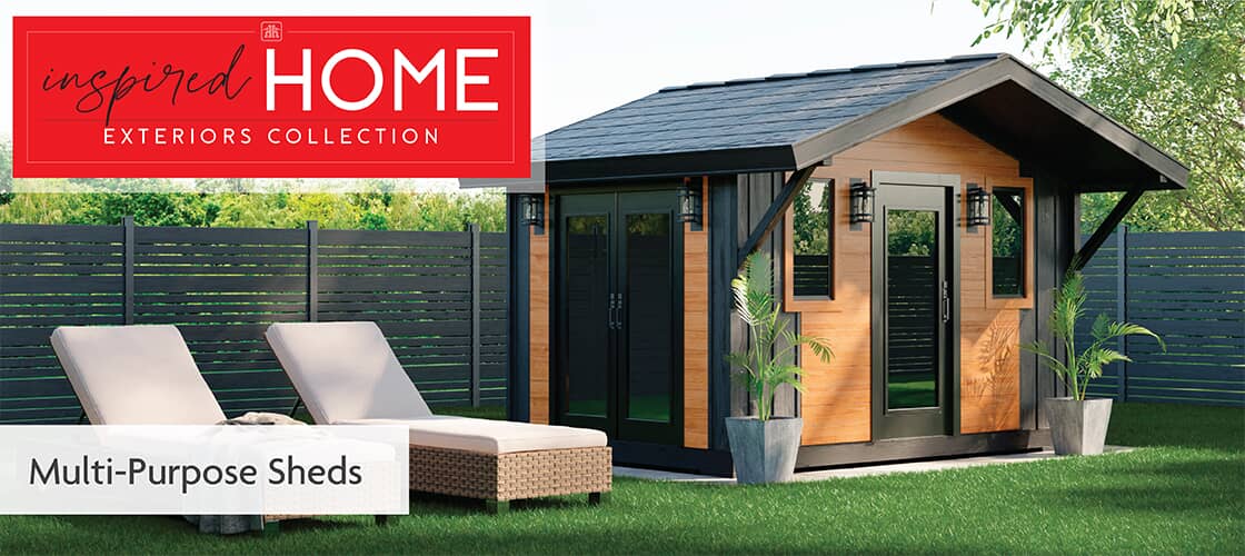 multipurpose sheds banner