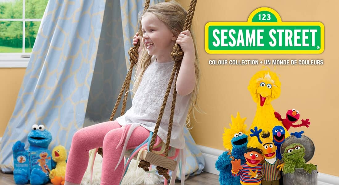 Sesame Street Paint Colour Collection