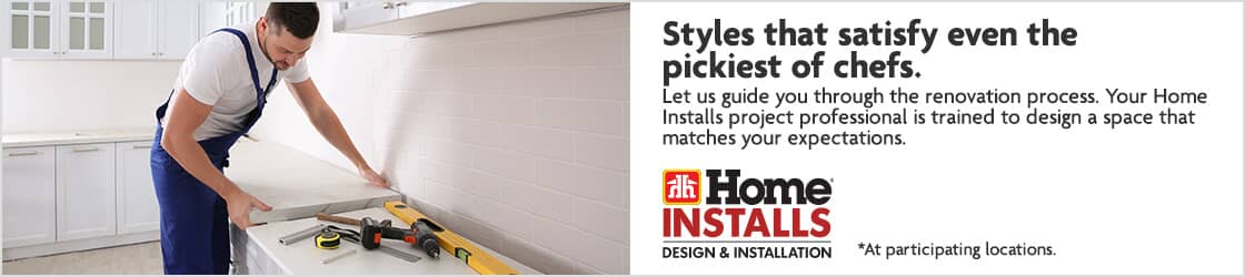 Home installs banner