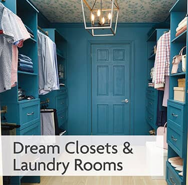 dream closets & laundry rooms