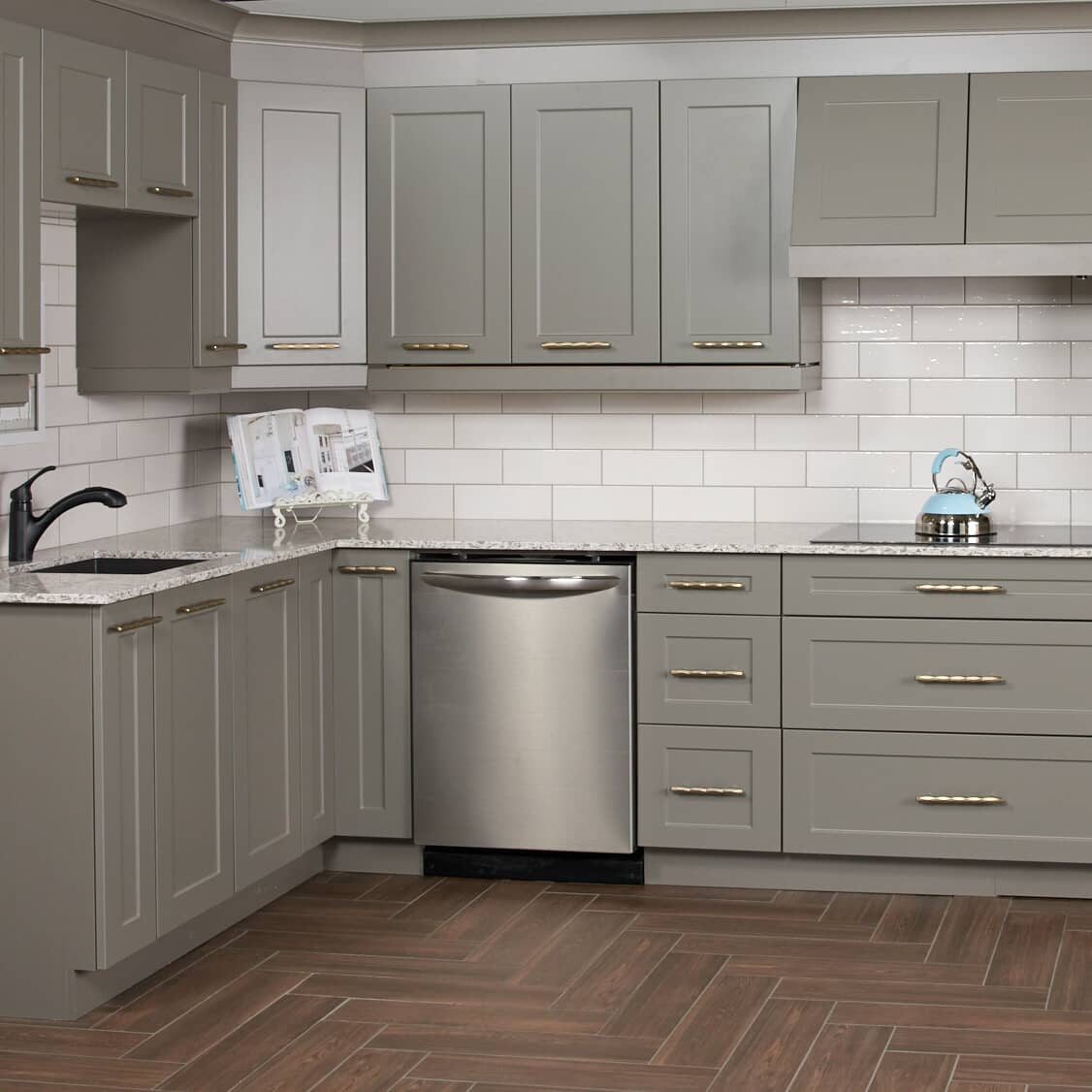 Grey Kitchen Cabinets