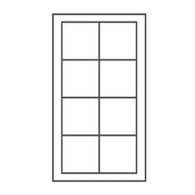 rectangular window