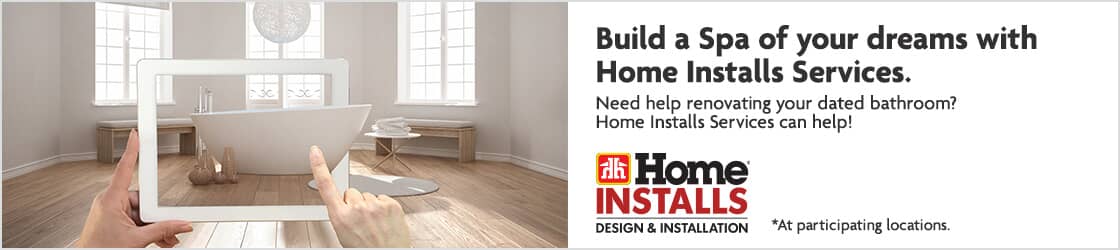 Home installs banner