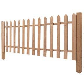 pressure treated pickets