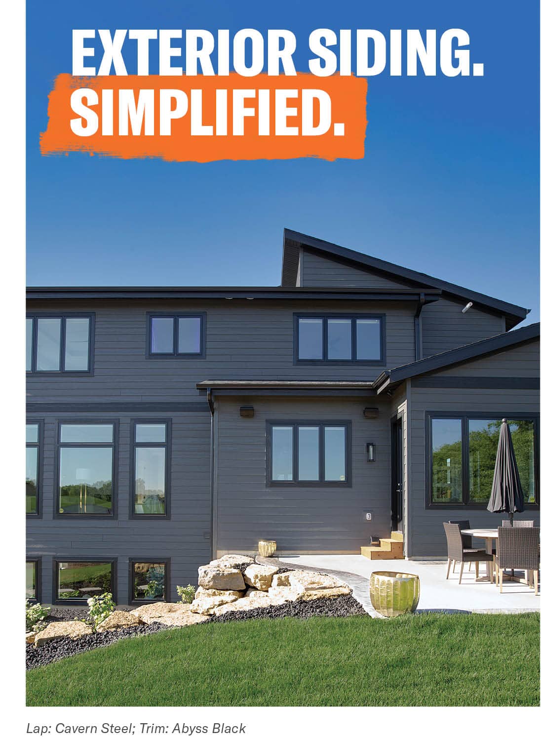 Exterior Siding.
Simplified. 