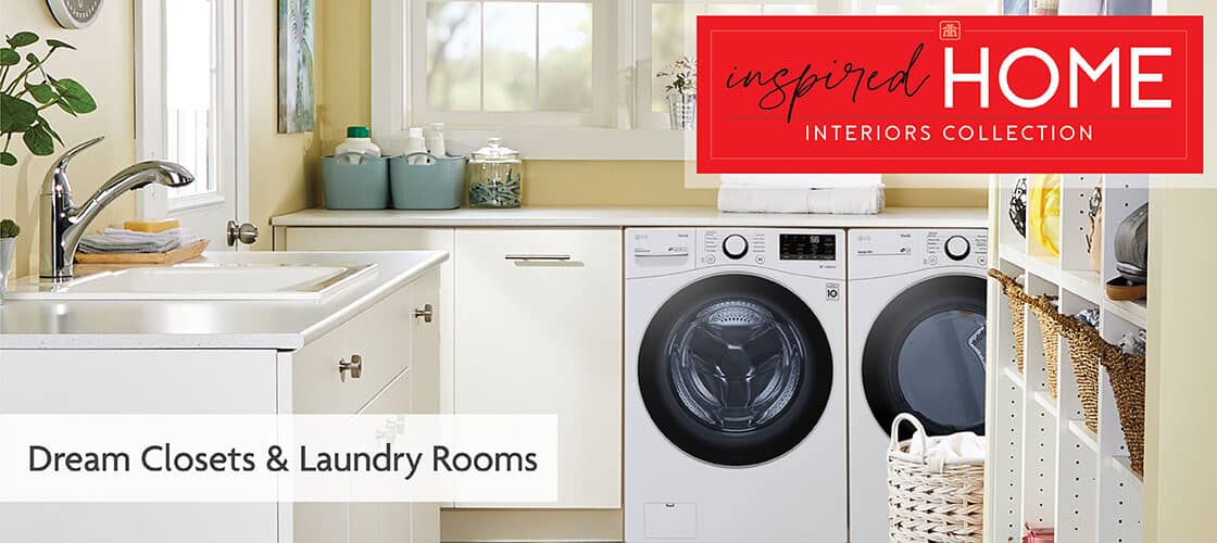 dream closets & laundry room