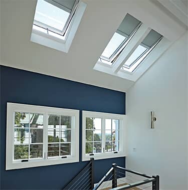 upstairs skylight