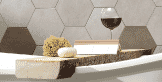 Rustic Tub Tray