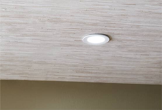 Ceiling and light