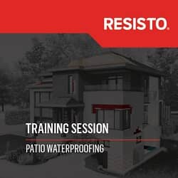 Resisto Patio Waterproofing Video
