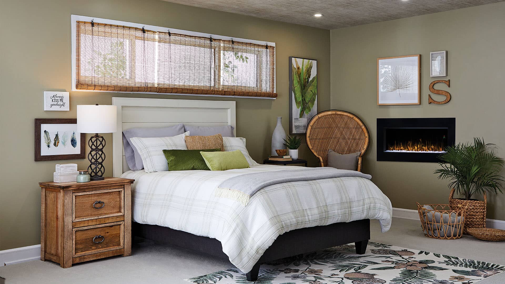 high style for basement guests