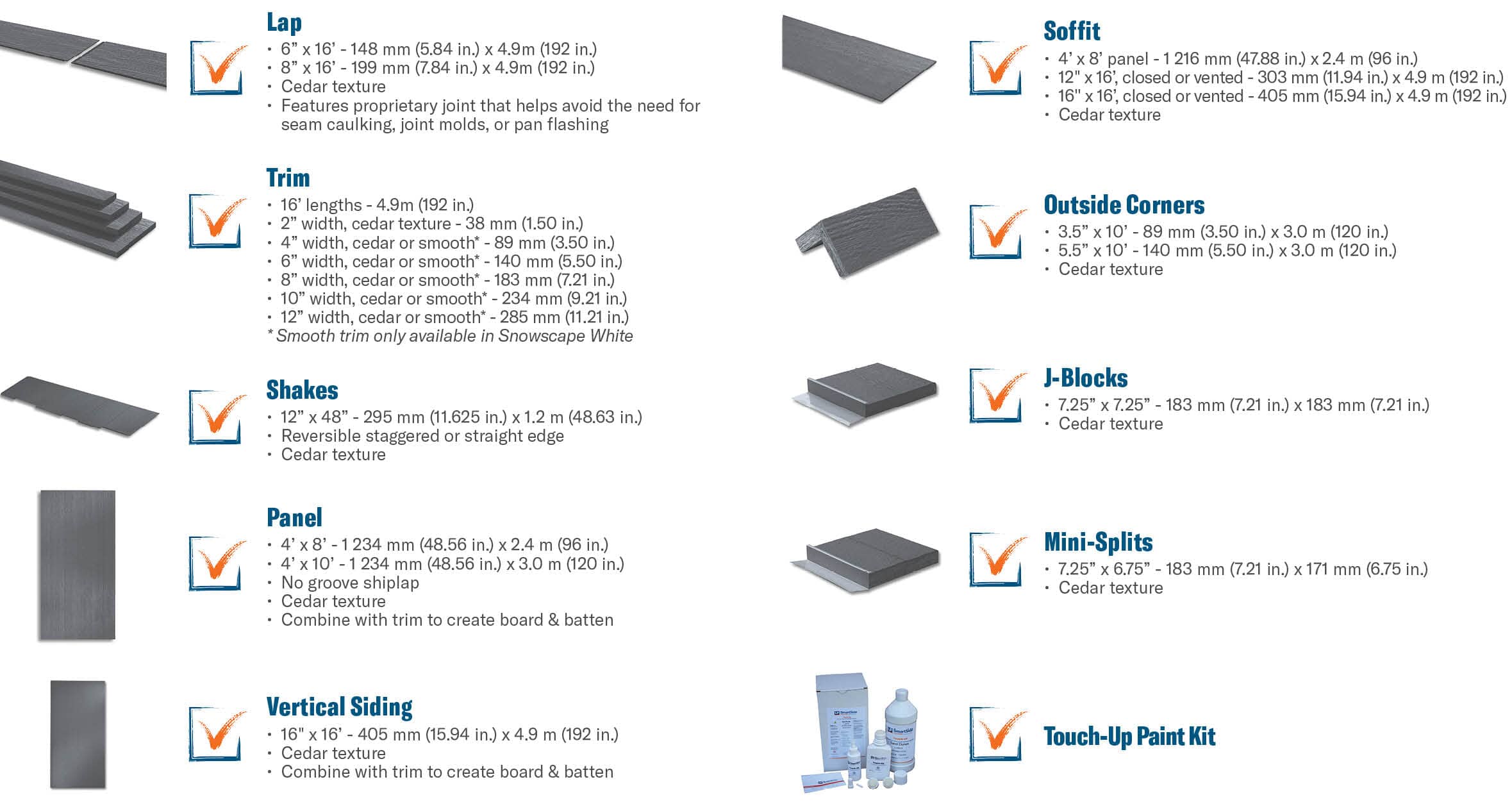 Siding System Options 