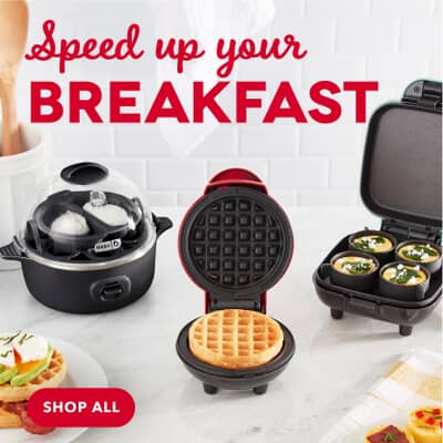 Dash Express Waffle Bite Maker - Red