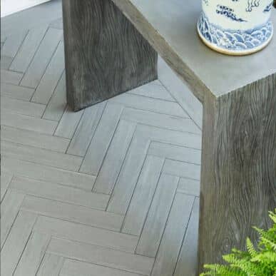 Motif à chevrons distinctif