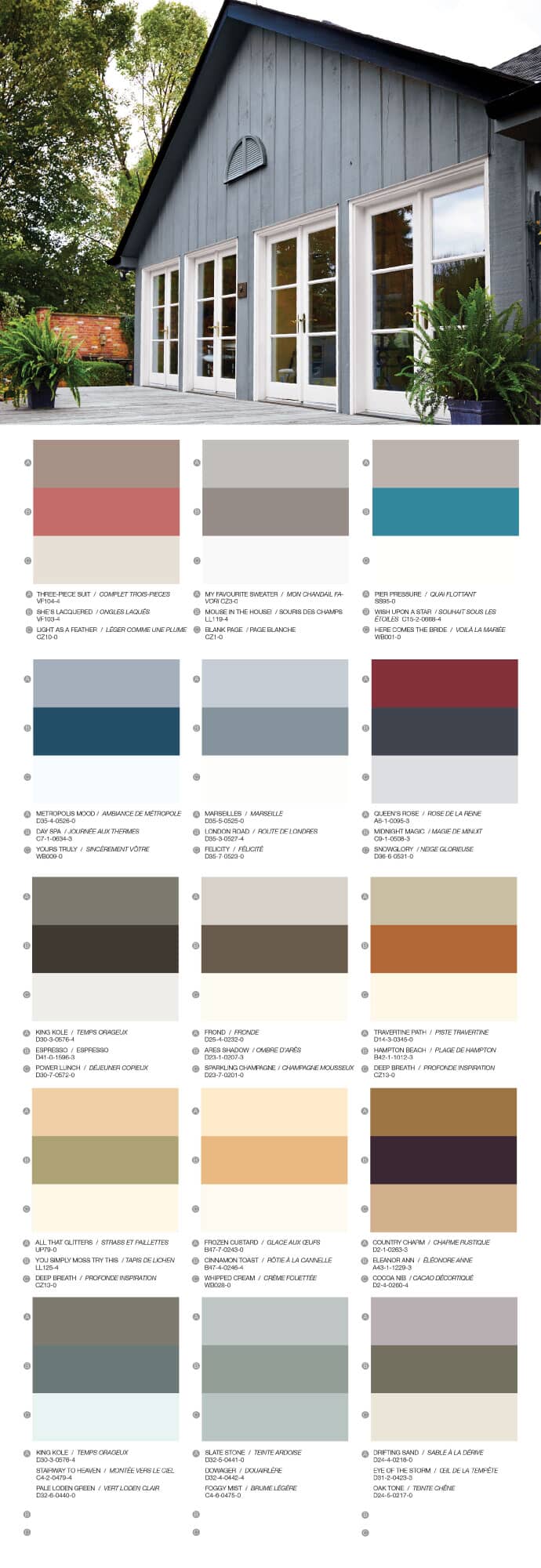 Exterior Colour Collection