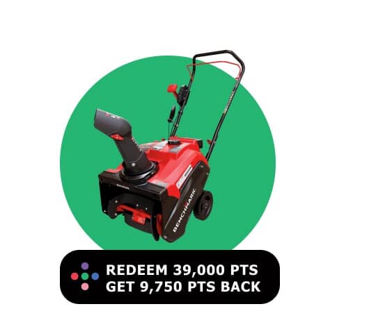 BENCHMARK 99cc 1-Stage Snow Blower - 18