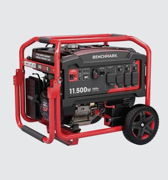 SAVE $100 on a Benchmark Portable Gas Generator. Shop Now.