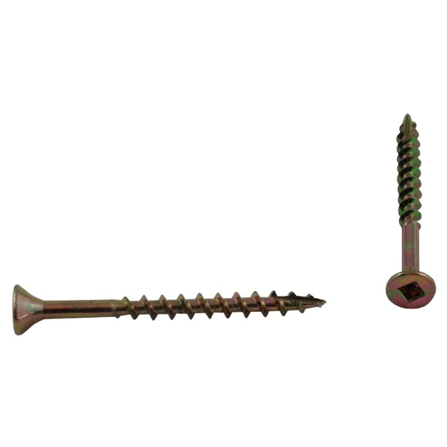 #9 Bronze Exterior Coated Wood Screw Torx/Star Drive Head - Multipurpose Exterior Coated Torx/Star Drive Wood Screws #9 - 2-3/4 - 1 Pound ~83 Screws