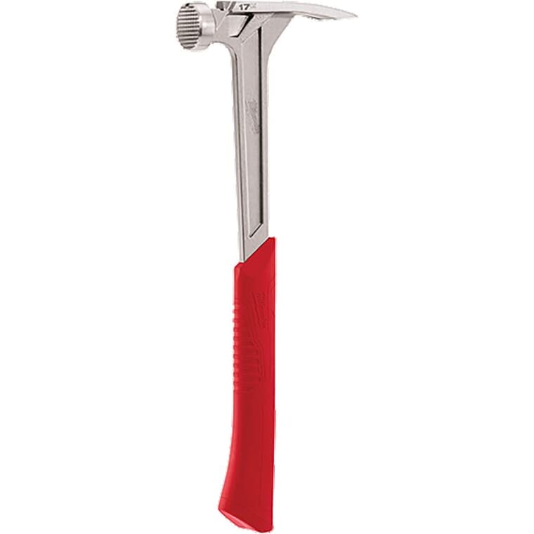 17 oz Straight Claw Milled Face Framing Hammer
