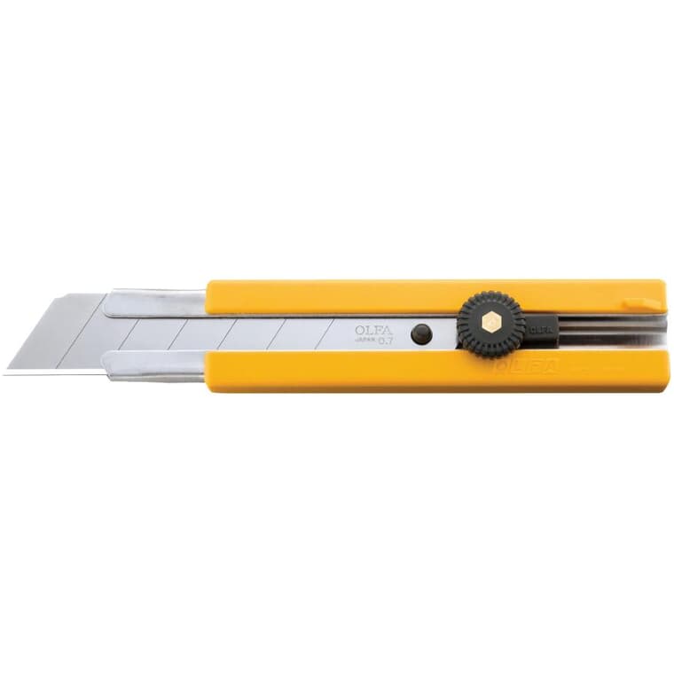 Couteau utilitaire robuste à lame cassable de 25 mm