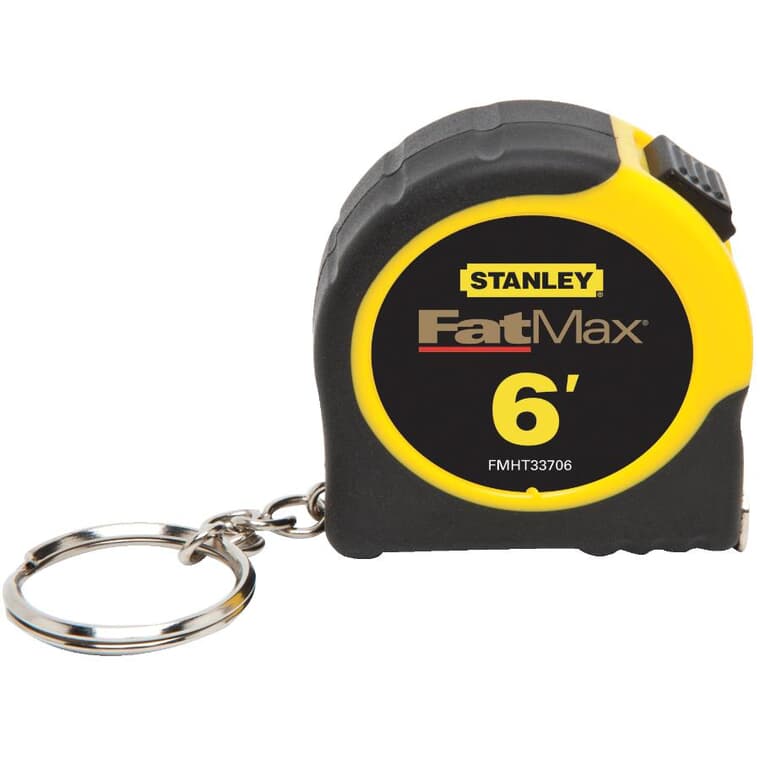1/2" x 6' Fatmax Tape Measure, with Keychain