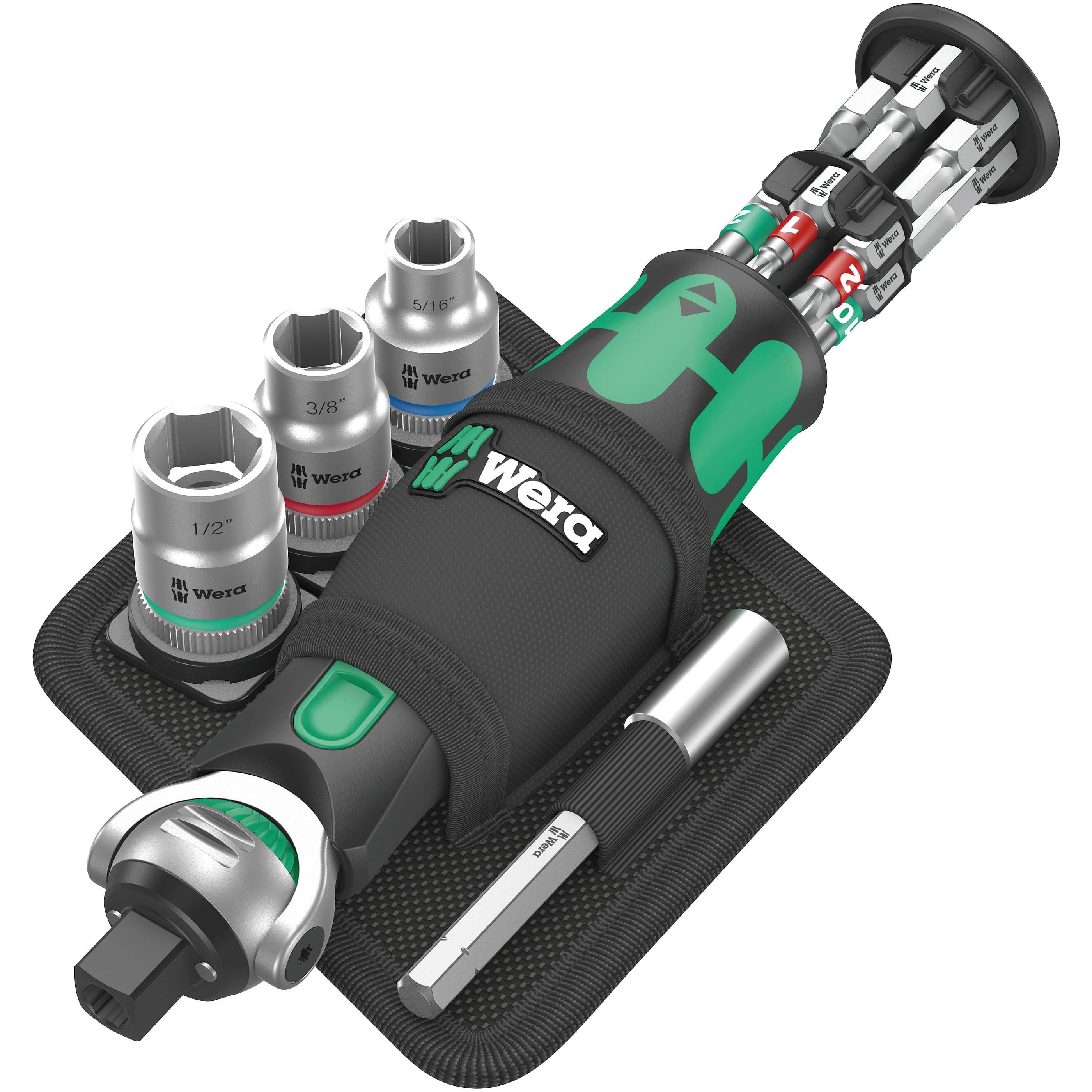 WERA TOOLS Zyklop 8009 Imperial Pocket Multi-Driver Set | Home