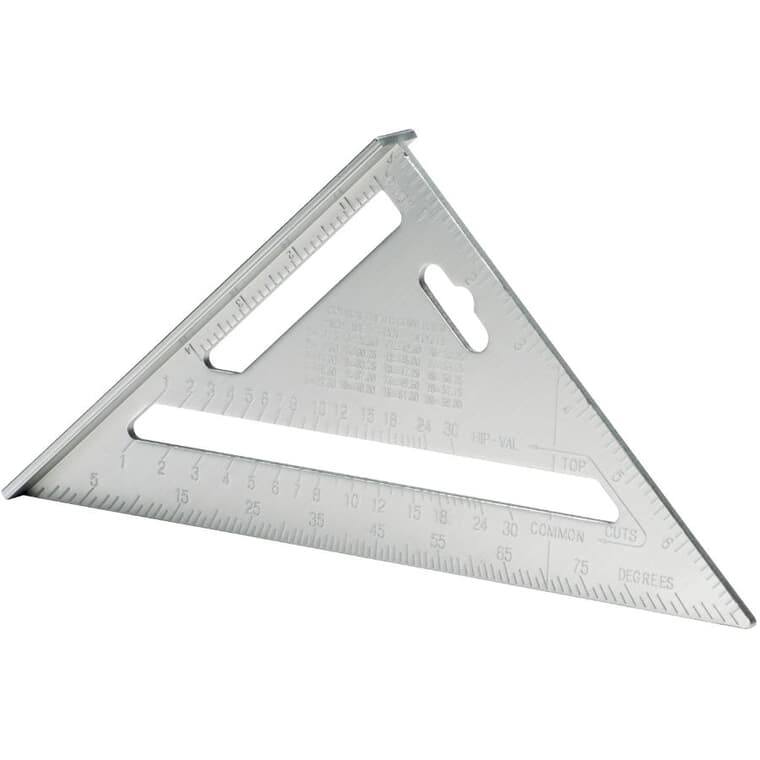 7" Extruded Aluminum Rafter Square