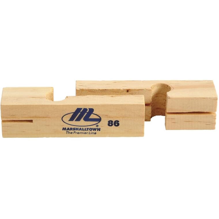 1 Pair 3-3/4" Wood Line Blocks