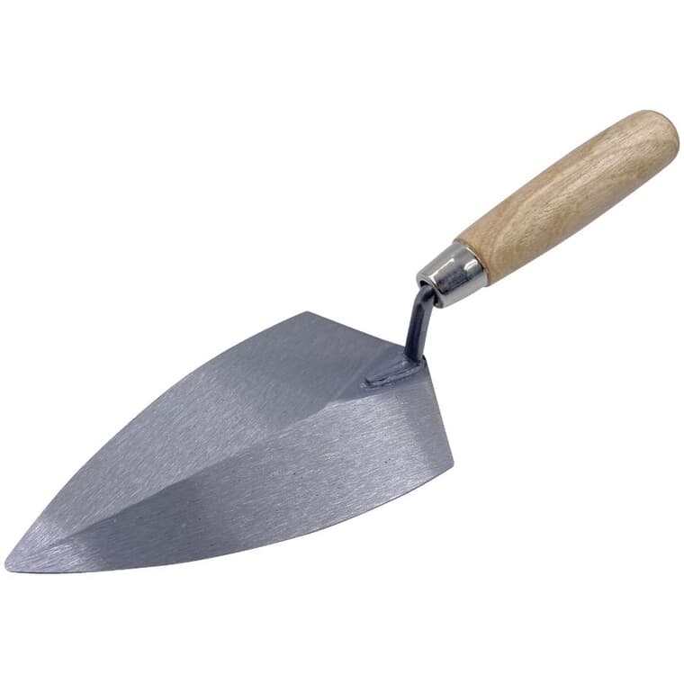 7" Pointing Trowel, with Wood Handle