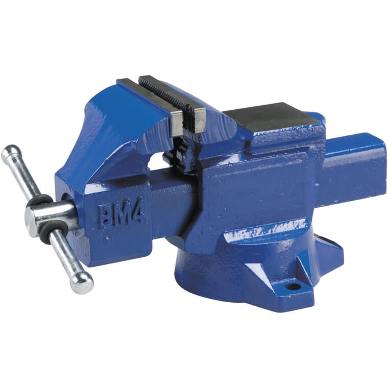 4" Bench Vise, with Fixed Base