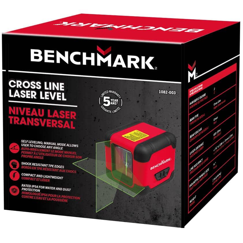 BENCHMARK 65' Self Leveling Cross | Home Hardware
