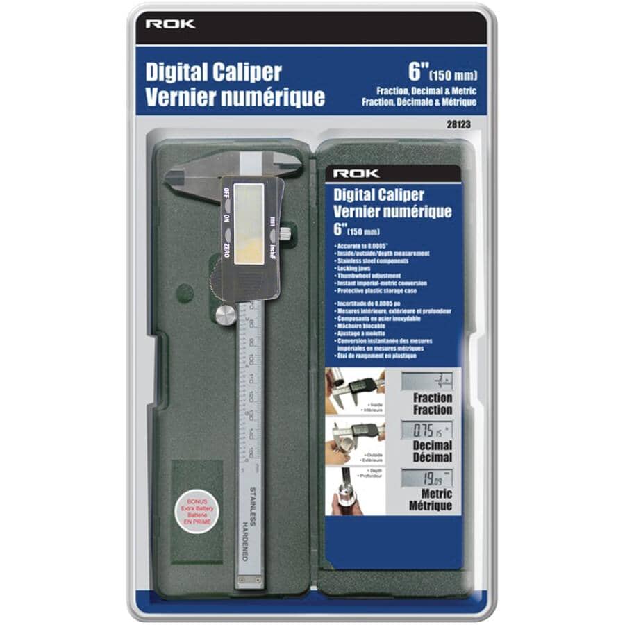 Digital Calipers Rocks Rok 6