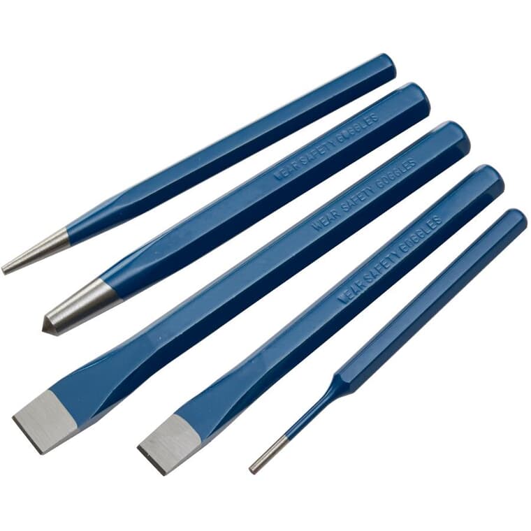 5 Piece Chisel and Punch Set