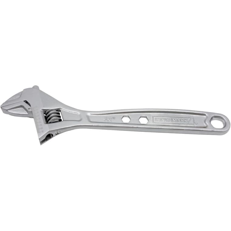 12" Chrome Vanadium Adjustable Wrench