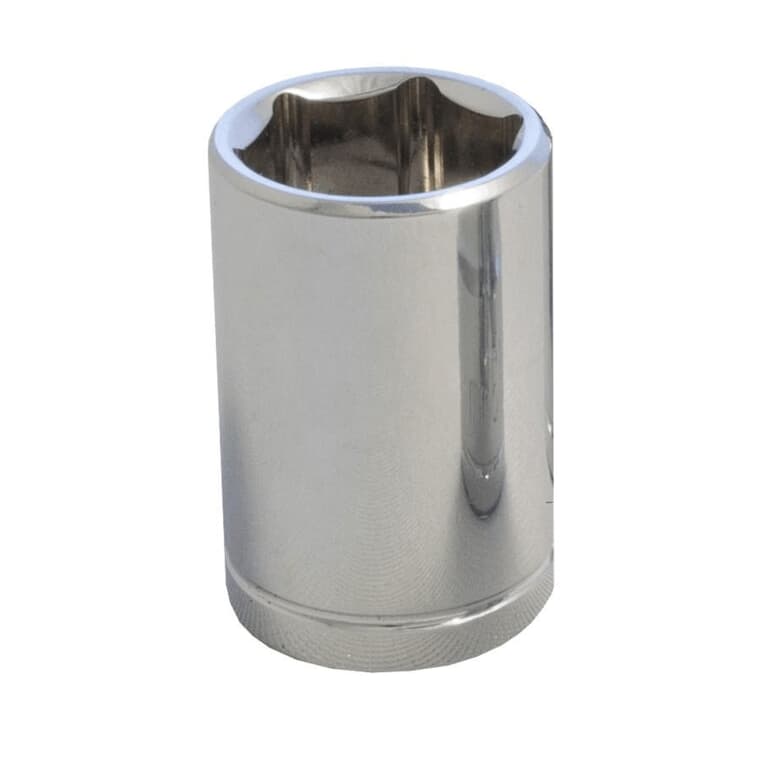 1/4" 6 Point Steel Socket, for 1/4" Drive