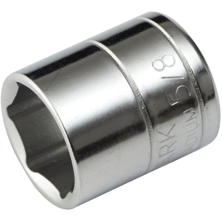 5/8" 6 Point Socket, for 3/8" Drive