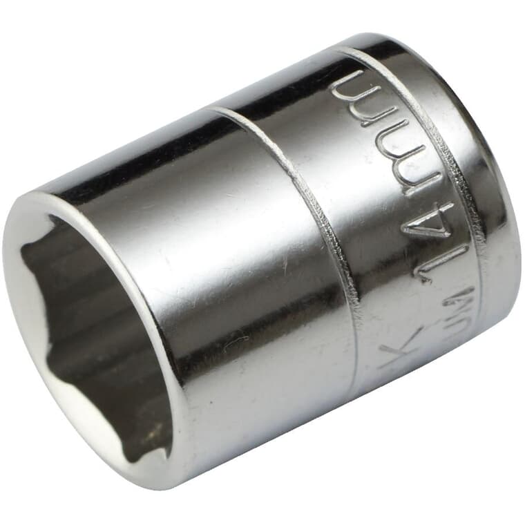 14mm 6 Point Socket, for 3/8" Drive