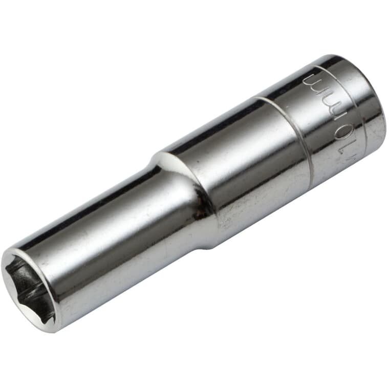 10mm 6 Point Deep Socket, for 3/8" Drive