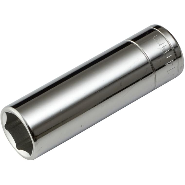 14mm 6 Point Deep Socket, for 3/8" Drive
